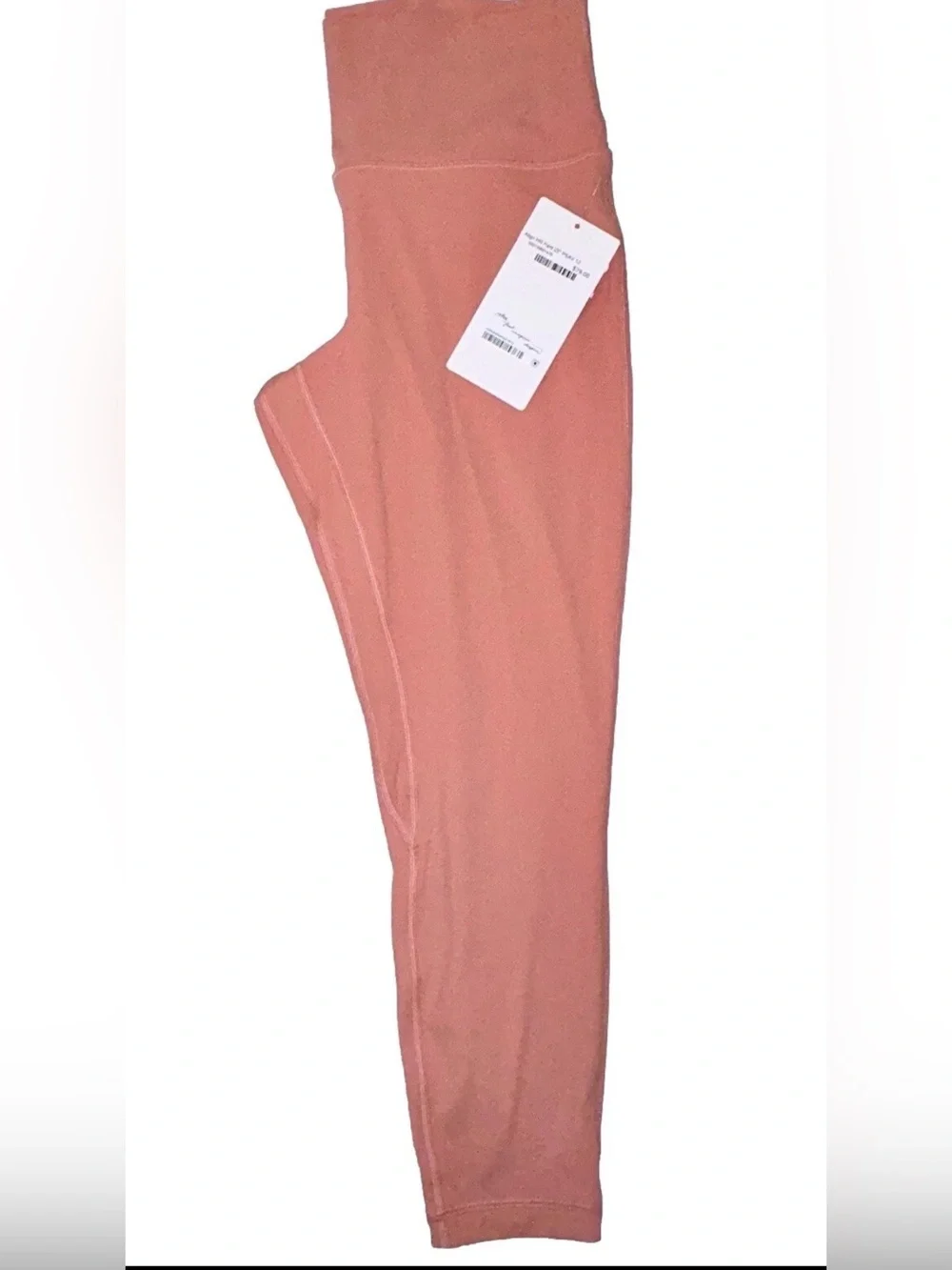 NWT LULULEMON SIZE 12 ALIGN HIGH RISE 25”LENGTH PANT AUTHENTIC PINK SAVANNAH
